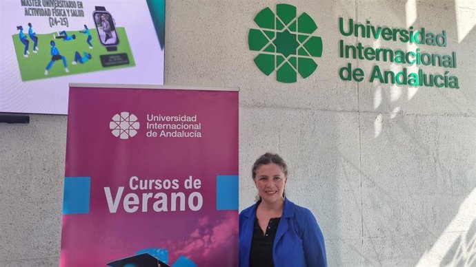 La catedrática del Departamento de Didáctica, Organización y Métodos de Investigación de la Universidad de Salamanca (USAL) Sonia Casillas, en un curso de verano de UNIA en Málaga.