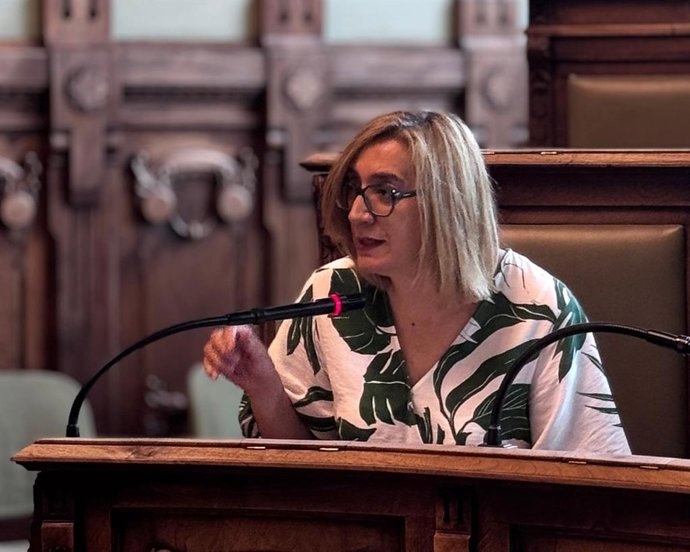 La portavoz de VTLP, Rocío Anguita