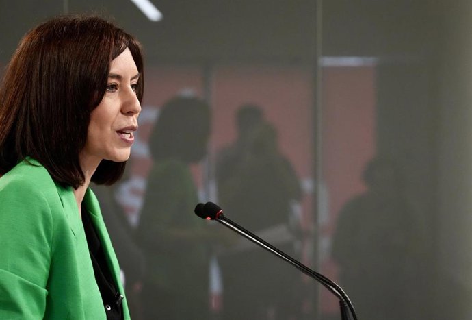 La ministra de Ciencia, Innovación y Universidades y secretaria general del PSPV-PSOE, Diana Morant. 