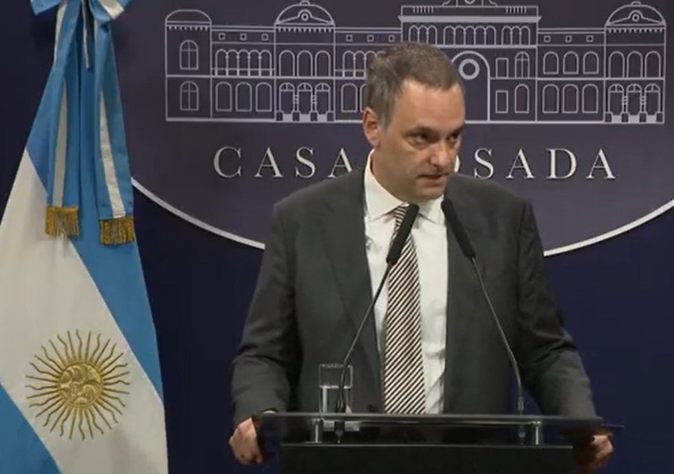 Archivo - El jefe de Gabinete del Gobierno de Argentina, Manuel Adorni