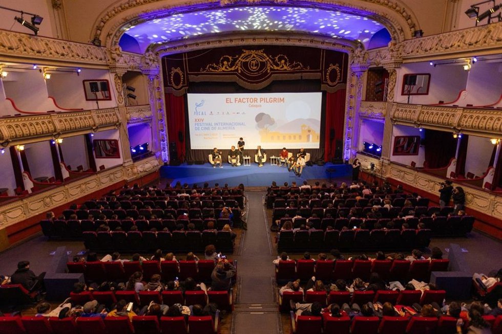 Archivo - Festival Internacional de Cine de Almería (Fical) en el Teatro Cervantes de Almería.