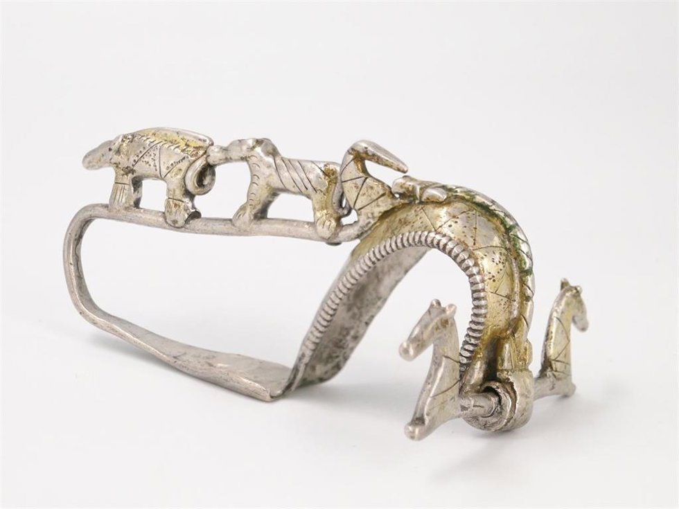 Una de las piezas de la exposición 'Tesoros en el Museo: Almadenes y Torredonjimeno'.