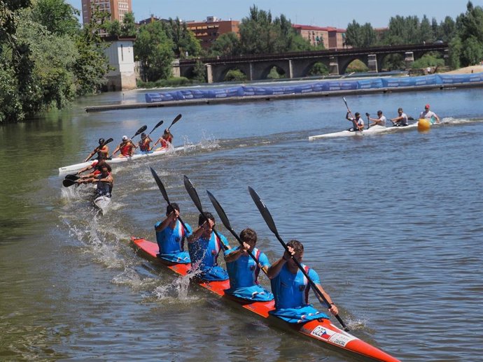 Chequia y España se reparten la victoria en el K4 Ciudad de Valladolid de piragüismo