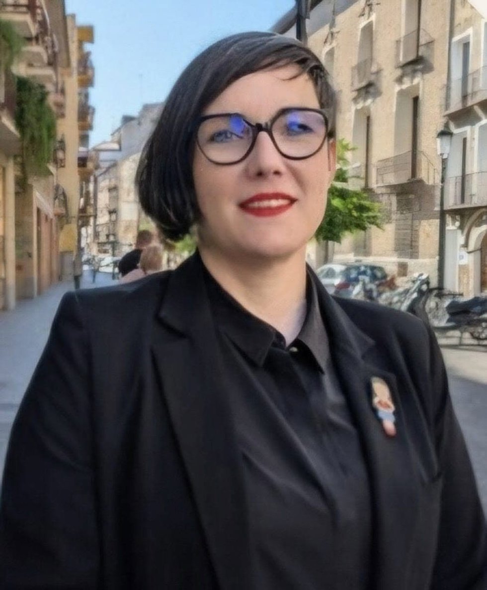 La secretaria general de CHA, Verónica Villagrasa.