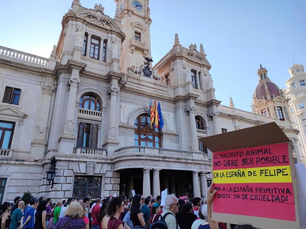 Imagen de la concentración