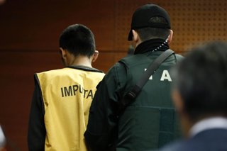 Santiago 13 de julio 2018   En el centro de justicia se realiza el control detencion de Kevin Olguin mas conocido como Baby bandido.   Javier Torres/Aton Chile