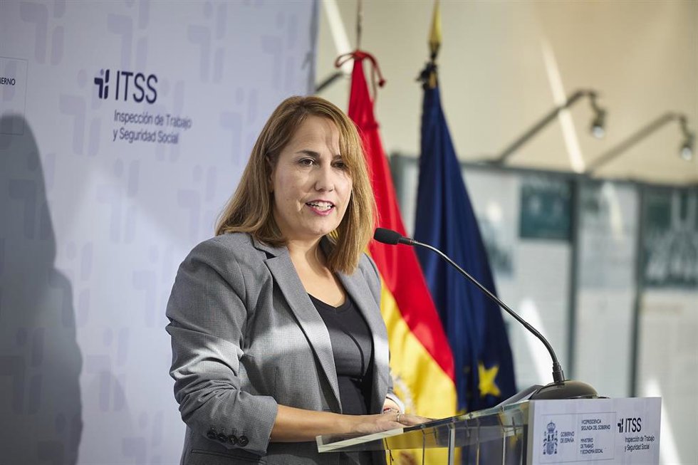 Archivo - La directora de la Inspección de Trabajo y Seguridad Social (ITSS), Cristina Fernández