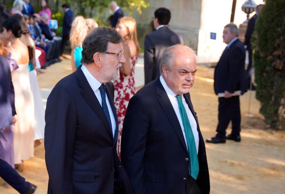 Mariano Rajoy, en la toma de posesión de Juanma Moreno