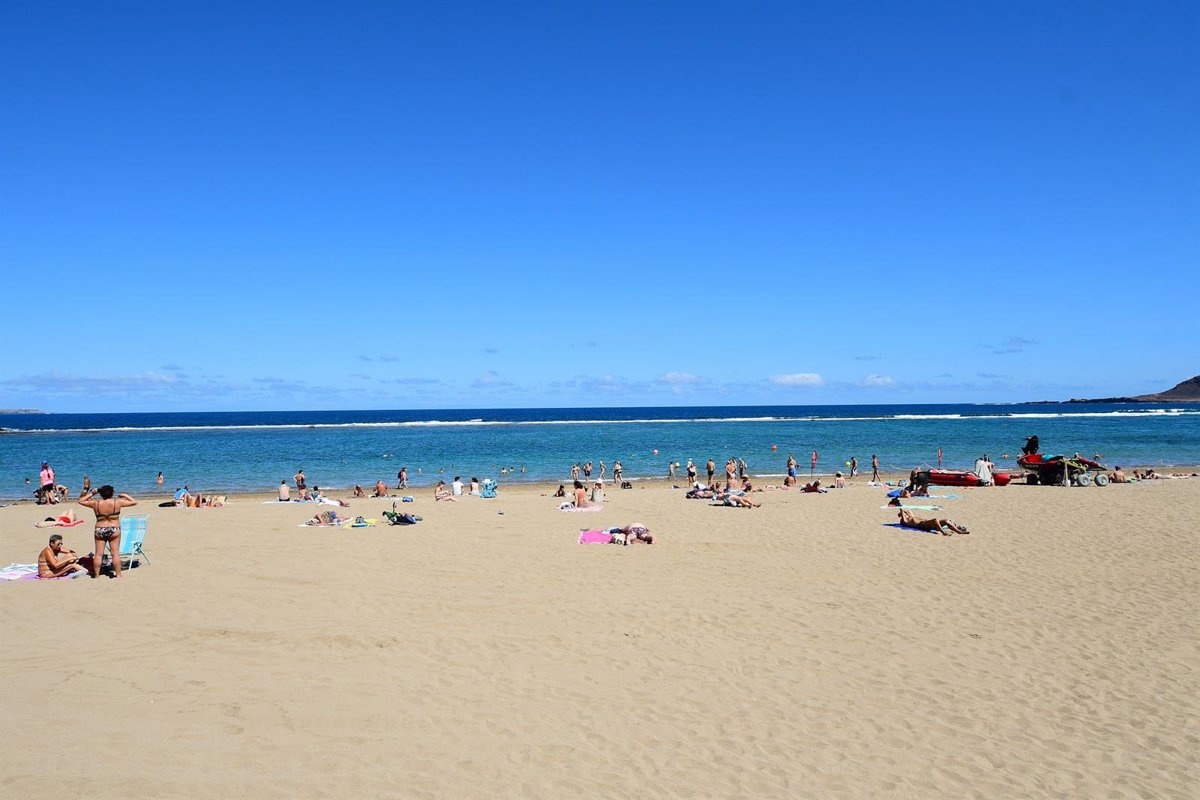 La Aemet activa este domingo el aviso amarillo en Gran Canaria y Fuerteventura por temperaturas de hasta 35 grados