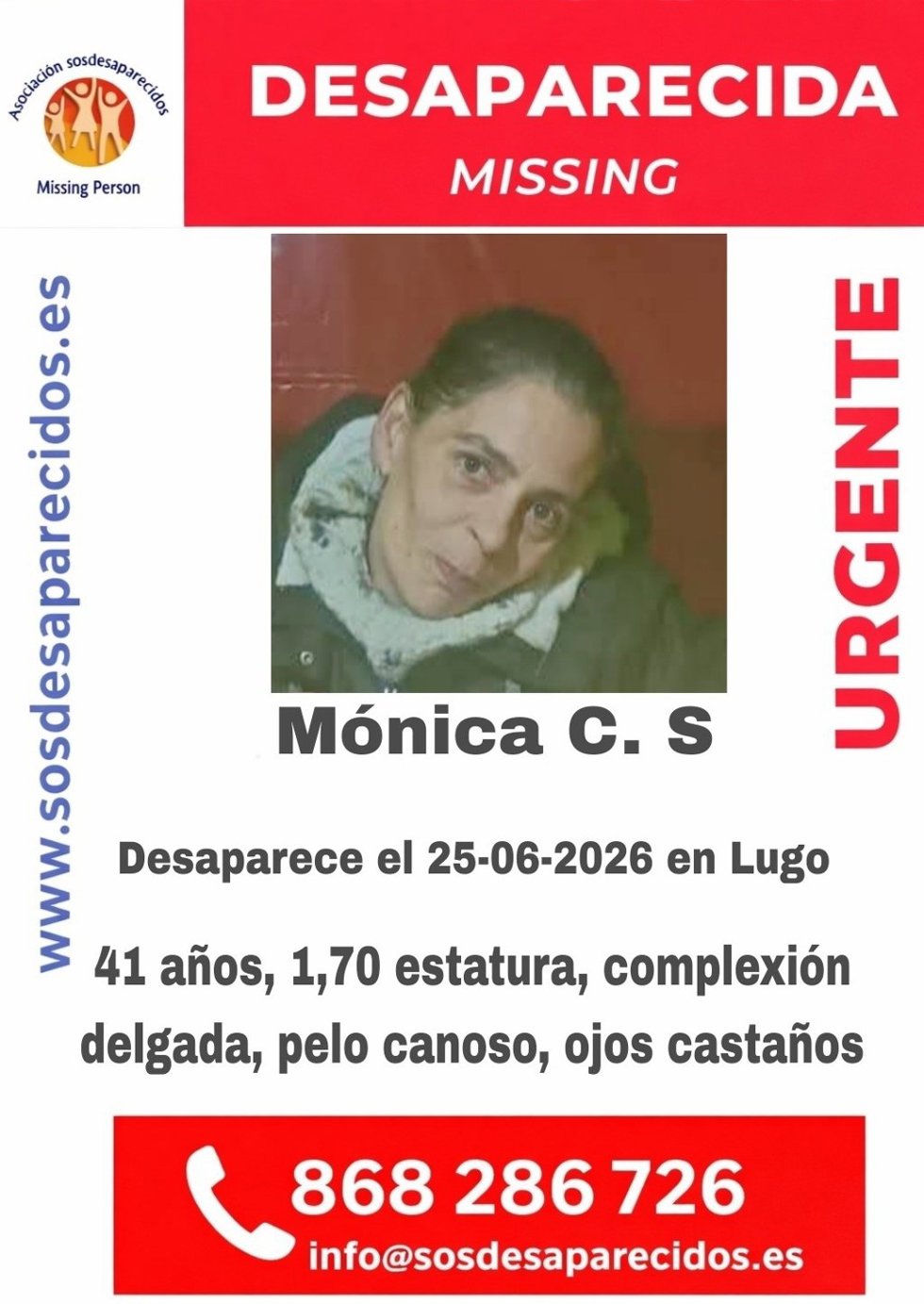 Buscan a una mujer desaparecida en Lugo