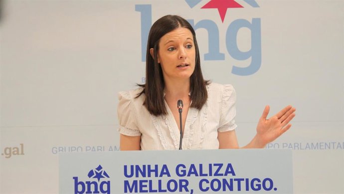 La portavoz de Política Social del BNG en el Parlamento, Olalla Rodil