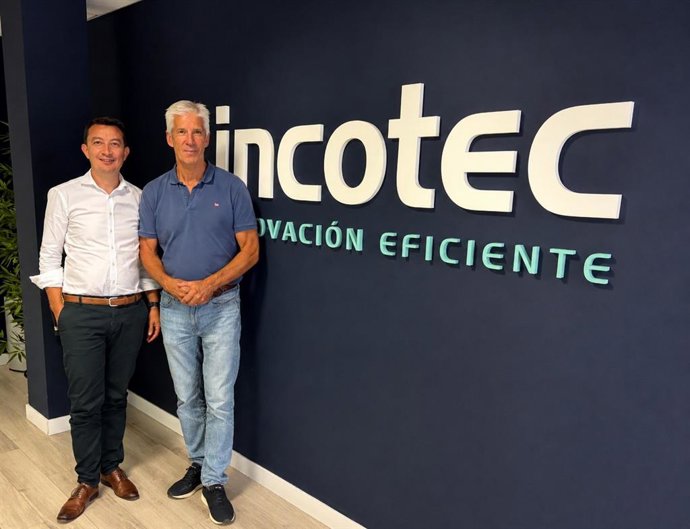El ceo de ABGi, Guillaume Carlier, y el presidente de Incotec, Jaime Astiz