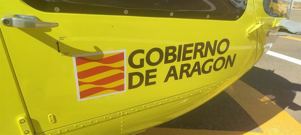 Imagen de recurso de un helicóptero de Infoar. 