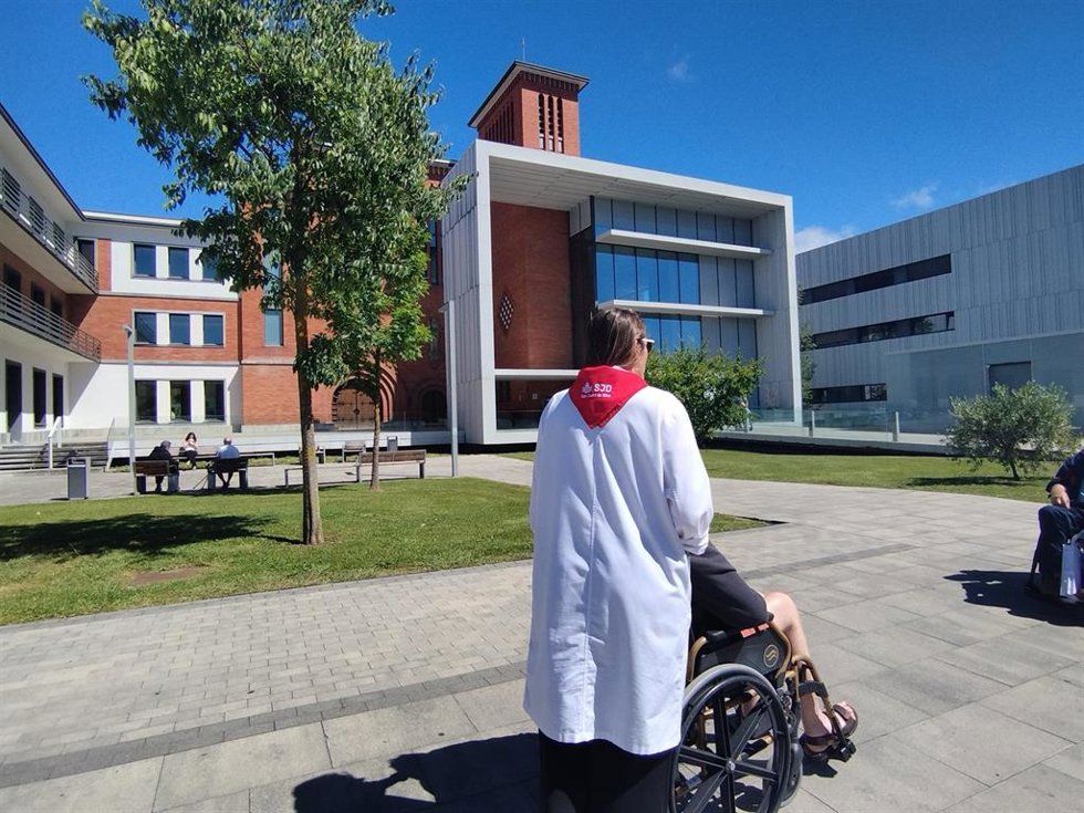 El Hospital San Juan de Dios de Pamplona organiza varias actividades para celebrar los Sanfermines.