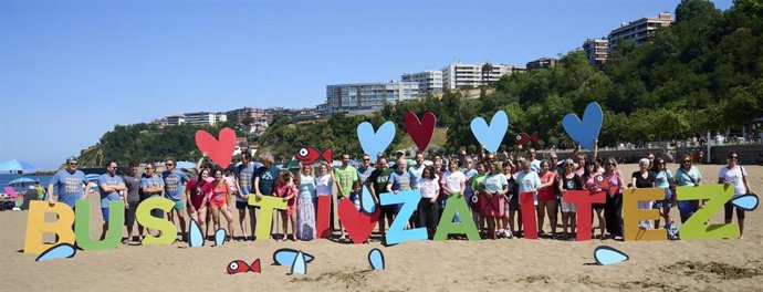 Busti Zaitez en Ereaga (Getxo)