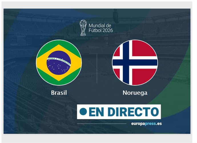Onces Iniciales probables: Brasil - Noruega: resumen y estadísticas del partido de Octavos de final de Copa Mundial de la FIFA