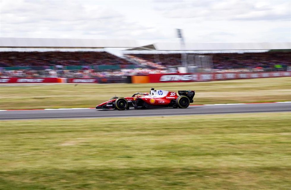 Charles Leclerc durante el GP Gran Bretaña 2026