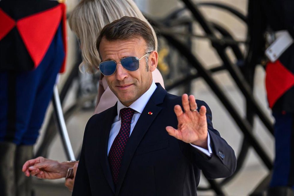 El presidente francés, Emmanuel Macron (archivo)