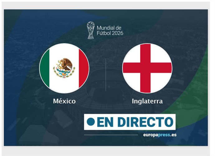 Onces Iniciales probables: México - Inglaterra: resumen y estadísticas del partido de Octavos de final de Copa Mundial de la FIFA