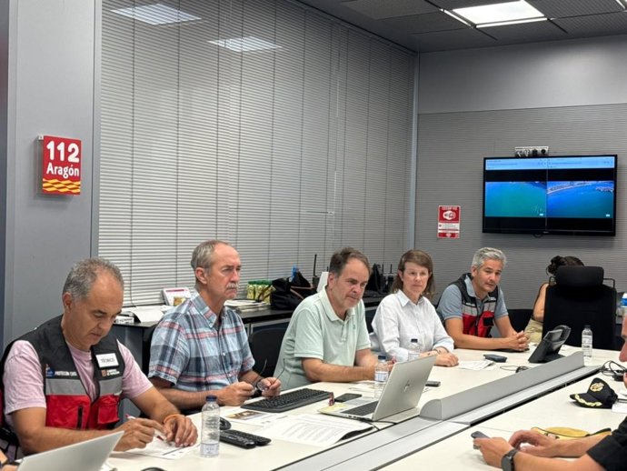Reunión del CECOPI esta tarde en la sala de crisis del 112.