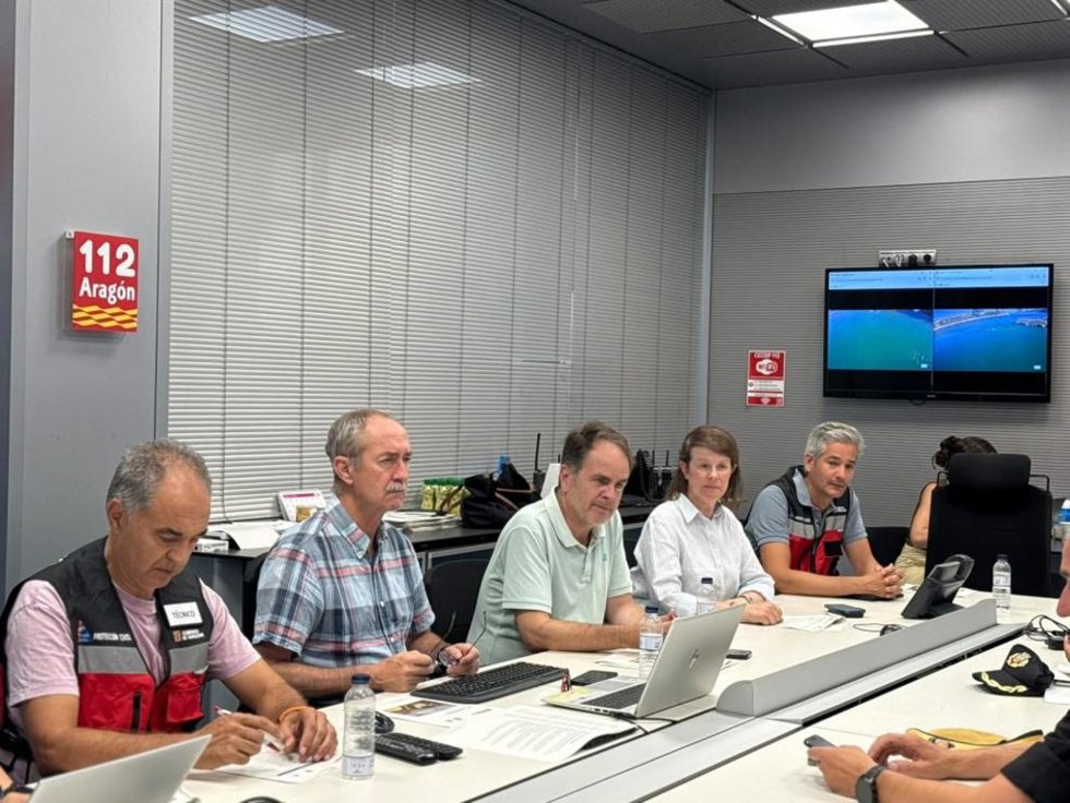 Reunión del CECOPI esta tarde en la sala de crisis del 112.