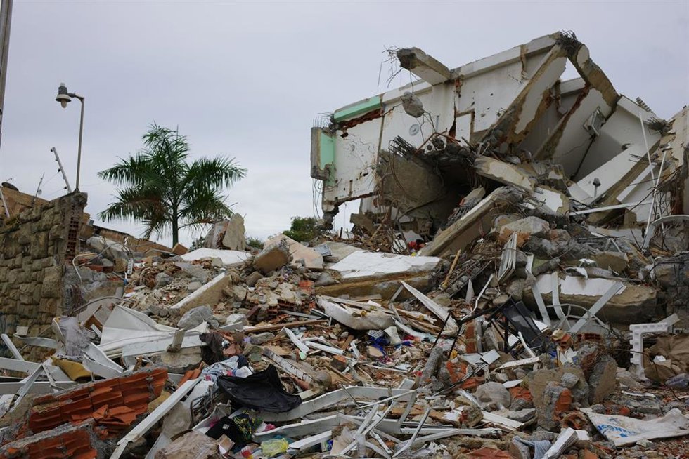 Daños por el doble terremoto de La Guaira (Venezuela)