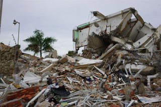 Daños por el doble terremoto de La Guaira (Venezuela)