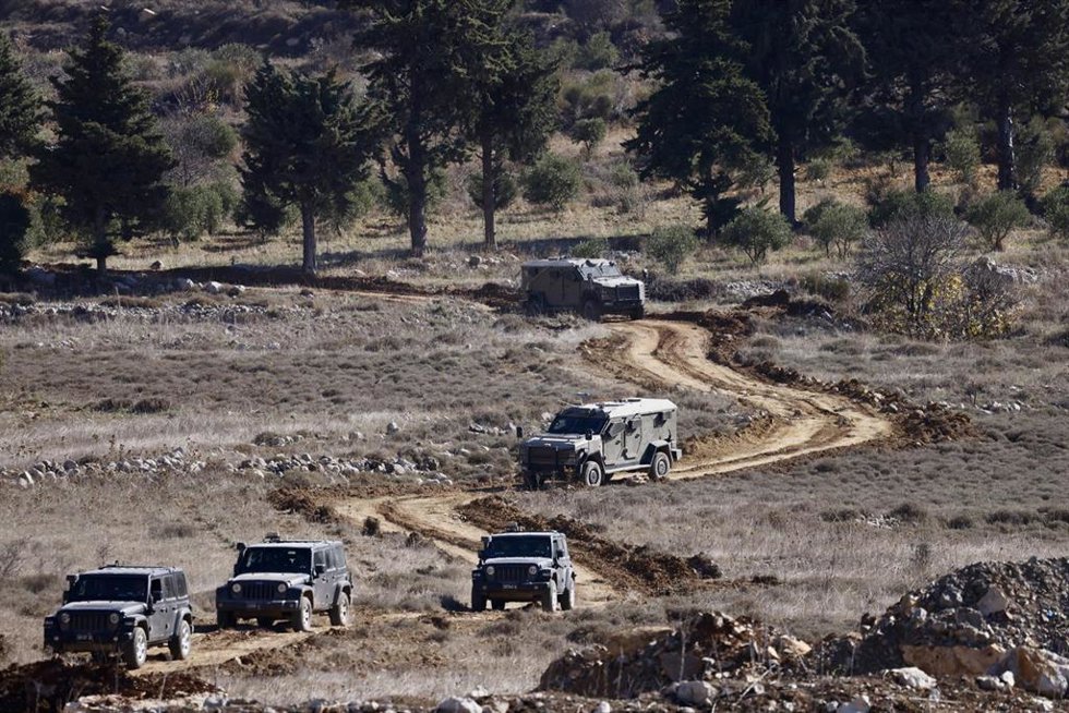 Archivo - Un contingente del Ejército israelí en los Altos del Golán, territorio sirio bajo control de Israel
