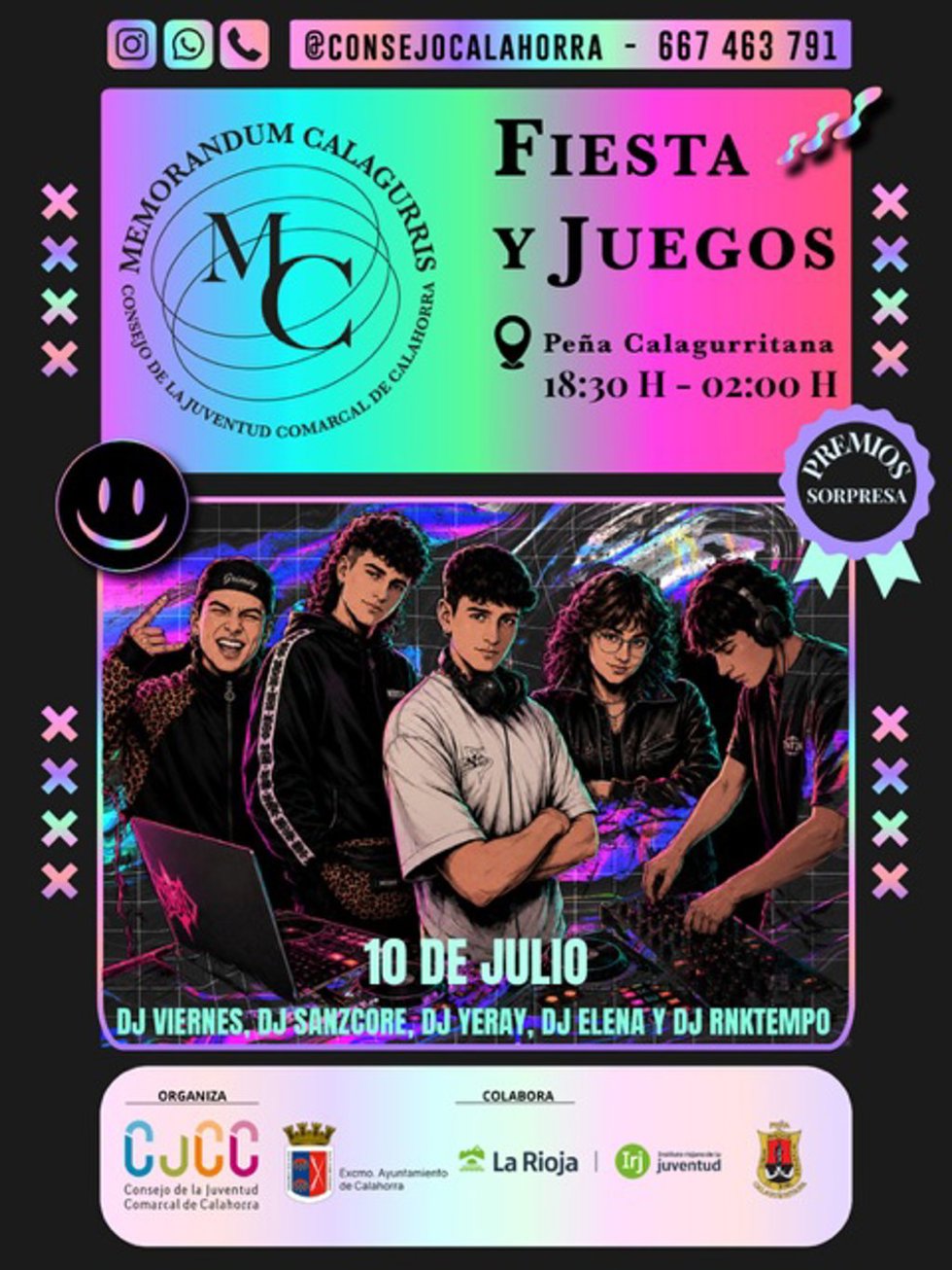 Memorandum Calagurris regresa con juegos, premios y ocho horas de música joven