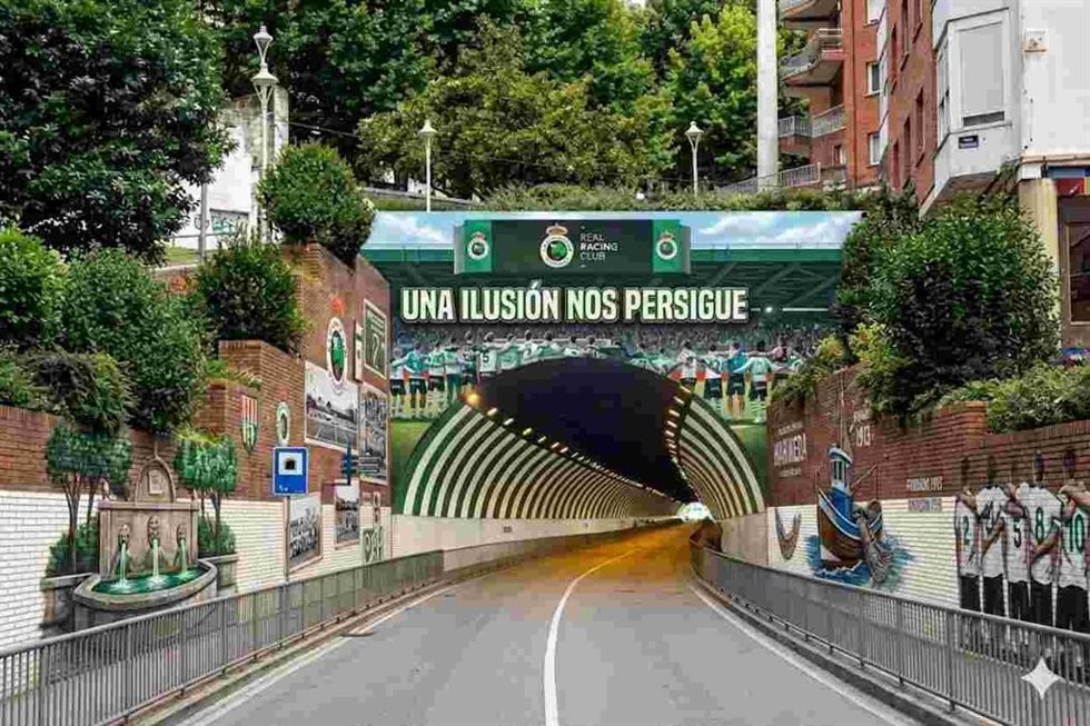 Recreación del túnel