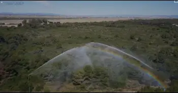 Els canons antiincendis del Saler, en marxa davant del nivell de preemergència d'incendis a roig