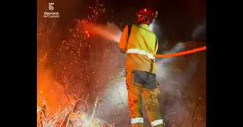 El focus de l'incendi de Soneja està molt localitzat i el Seprona investiga les causes
