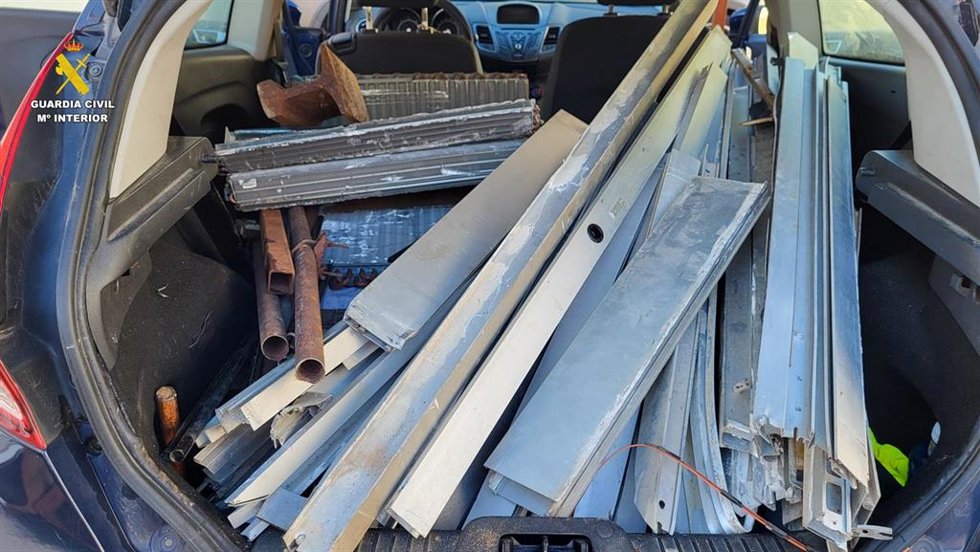 Material intervenido