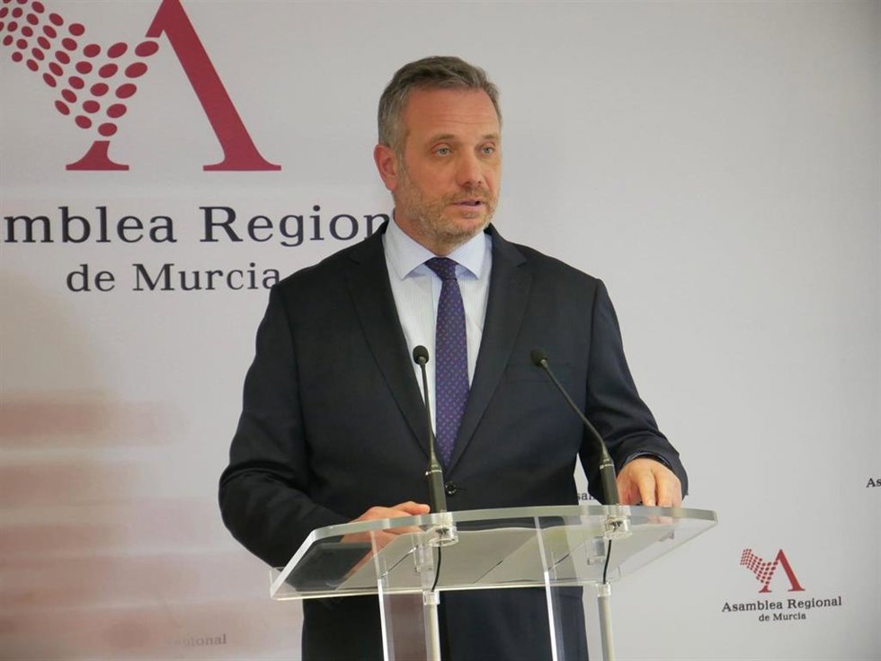 Portavoz del Partido Popular en la Asamblea Regional, Joaquín Segado.