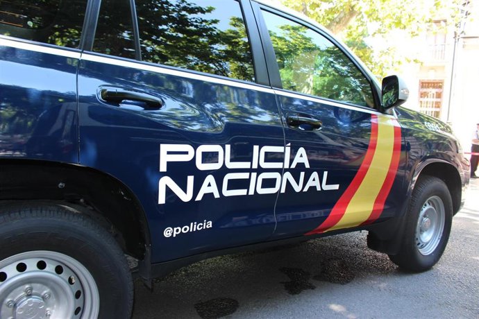 Archivo - Imagen de un coche patrulla de la Policía Nacional.