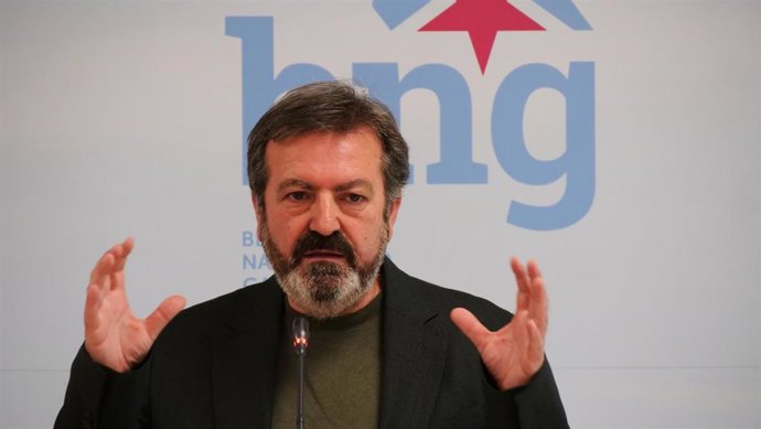 Archivo - El diputado del BNG Luís Bará.