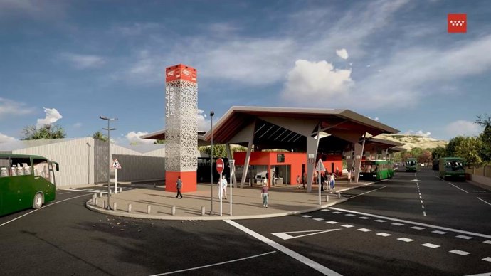 Archivo - Futuro intercambiador de transportes de Alcalá de Henares