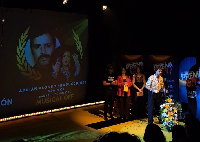La producción cántabra 'Bárbara, el musical', galardonada en los Premios Off nacionales