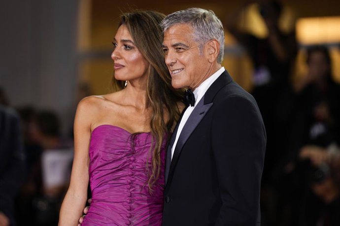 Archivo - George Clooney recibirá el León de Oro a toda su carrera en el Festival de Venecia