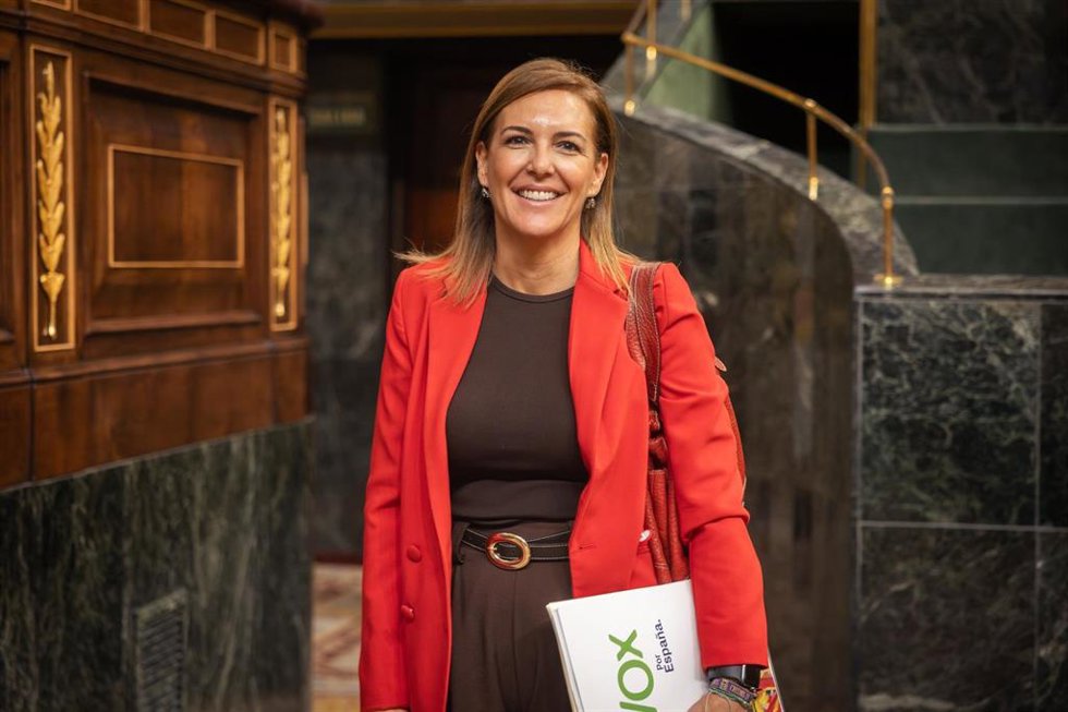 La diputada nacional de Vox por Málaga Patricia Rueda en una imagen de archivo