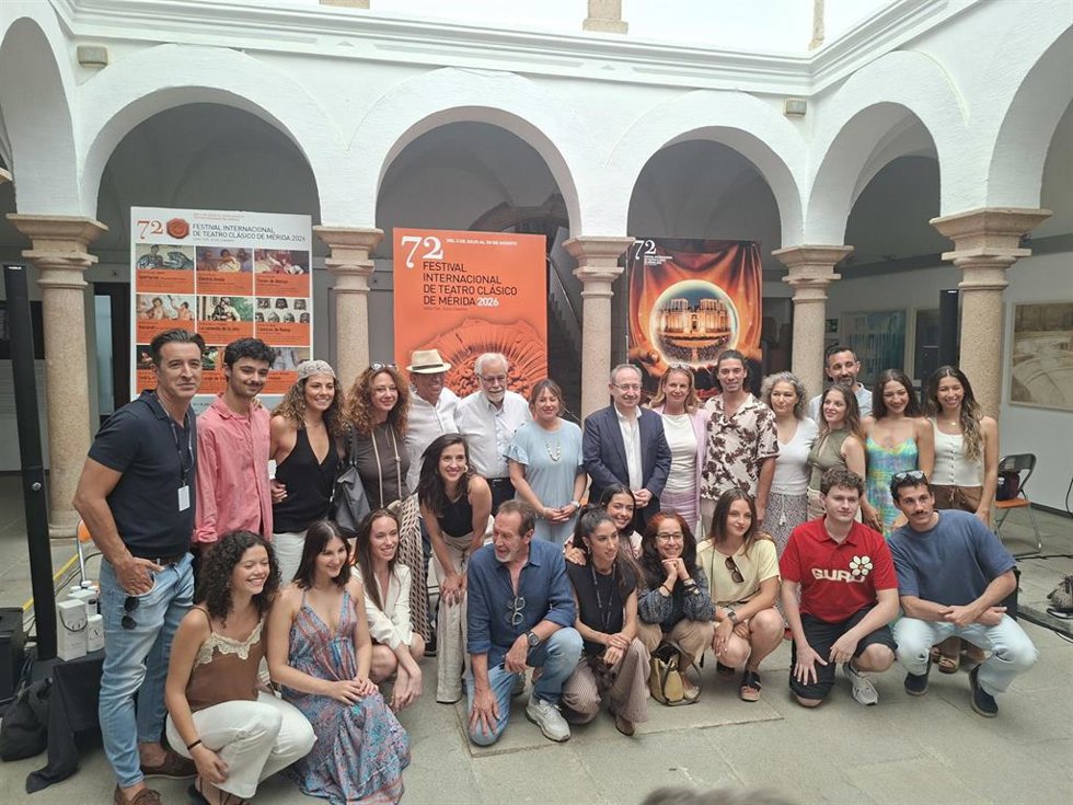 Presentación del espectáculo 'Electra Jonda' del 72º Festival de Teatro Clásico de Mérida