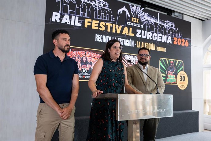 Presentación del Rail Festival de Zurgena 2026.