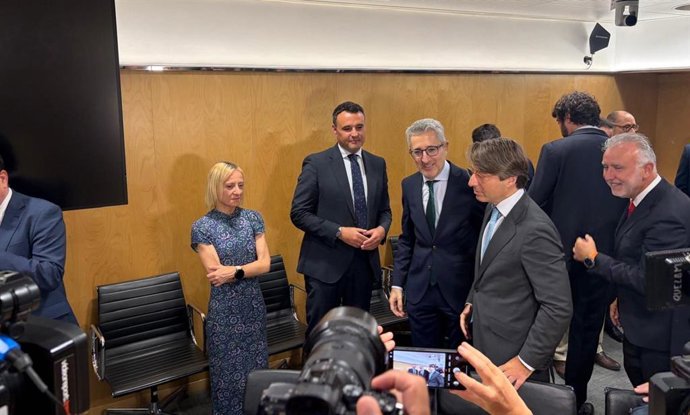 El consejero de Hacienda del Gobierno asturiano, Guillermo Peláez, en el CPFF.