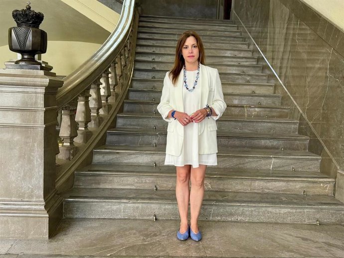 La viceportavoz de Vox Granada, Mónica Rodríguez Gallego