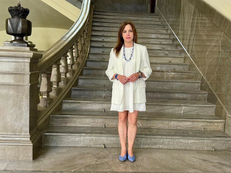 La viceportavoz de Vox Granada, Mónica Rodríguez Gallego