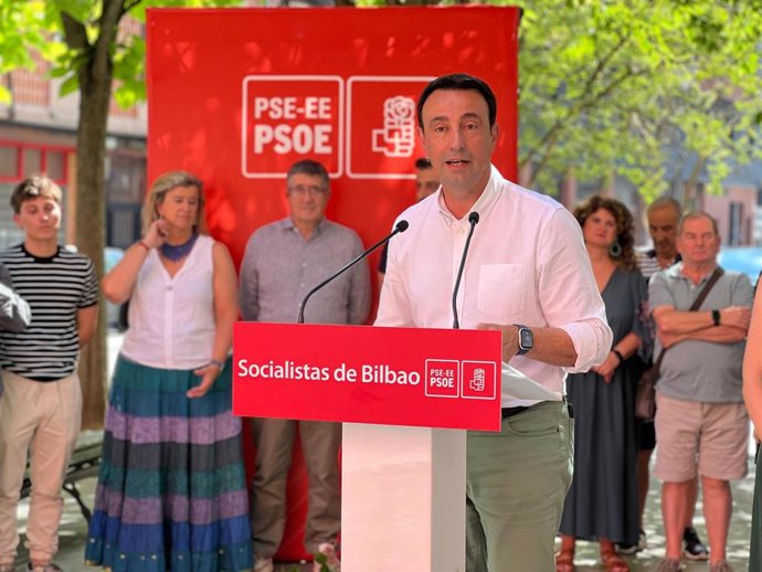 El secretario General de PSE-EE de Bizkaia y vicelehendakari, Mikel Torres,