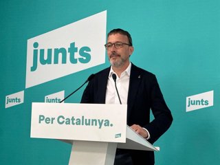 El portaveu de Junts, Josep Rius