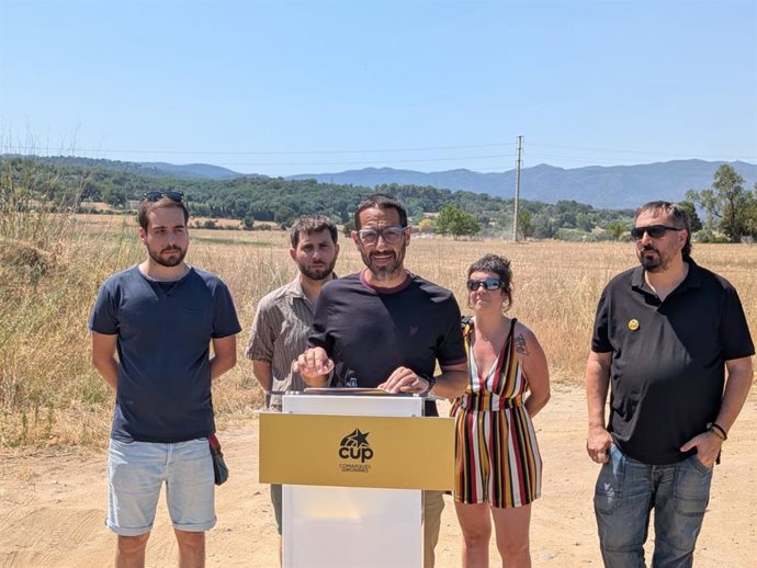 El secretari general de la CUP, Non Casadevall