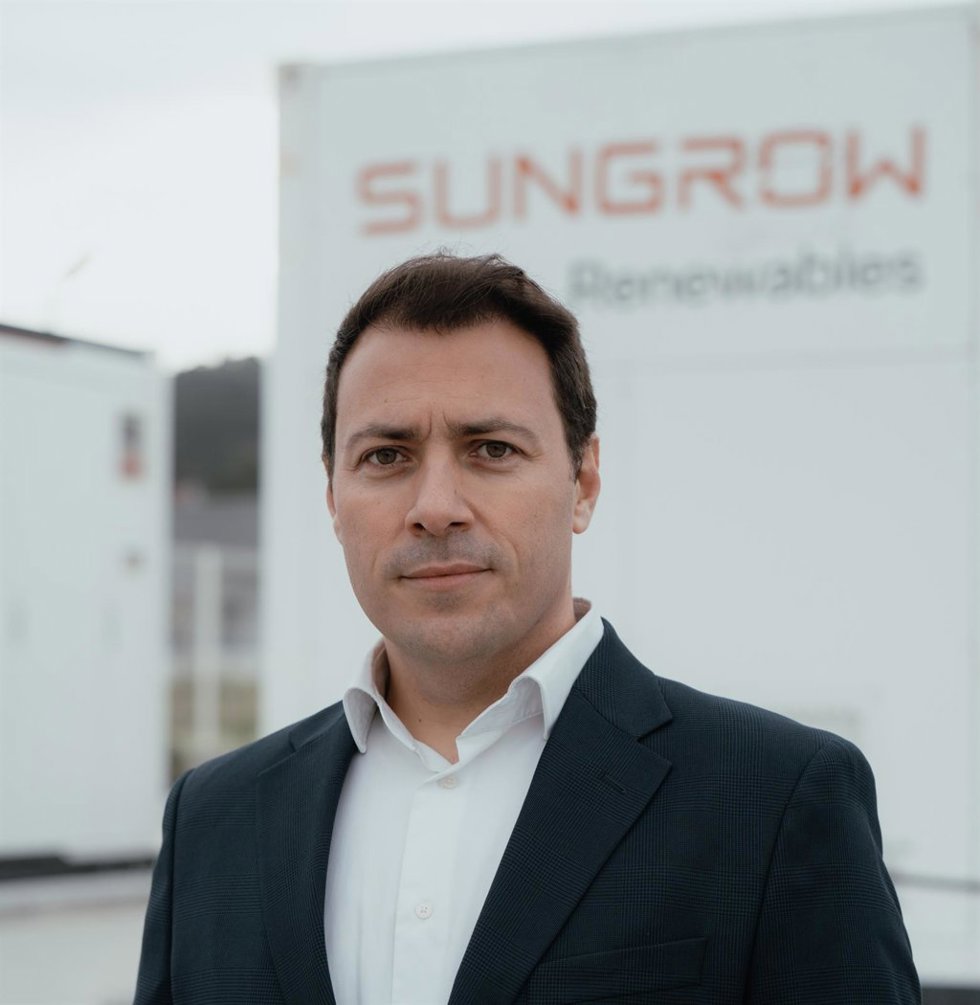 Archivo - CEO de Sungrow Renewables en Western Europe, Daniel Sánchez