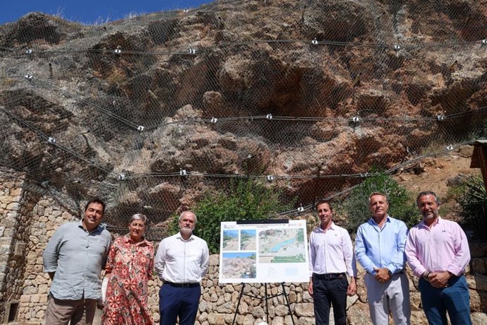 Finaliza el refuerzo del talud del torrente de Fornalutx tras una inversión de 180.000 euros.